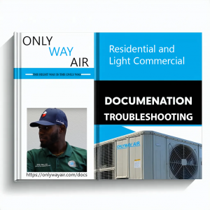HVAC Documentation and Troubleshooting